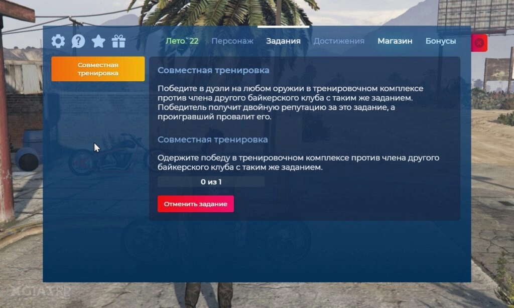 Совместная тренировка